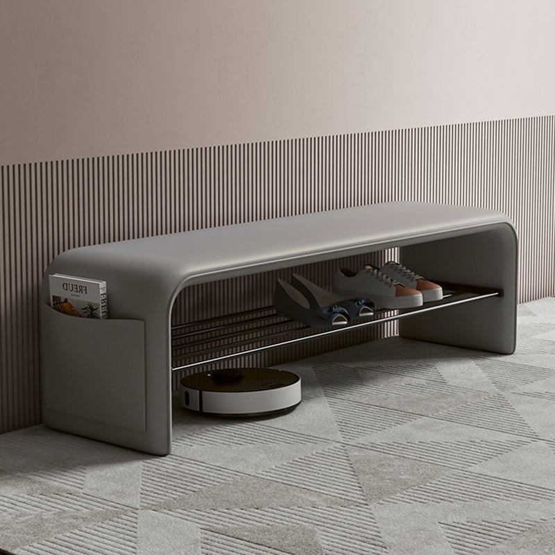 Modern Carbon Steel Bench