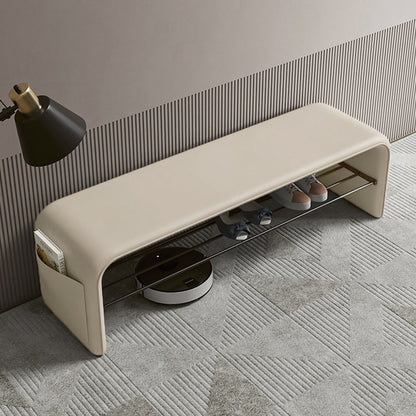 Modern Carbon Steel Bench