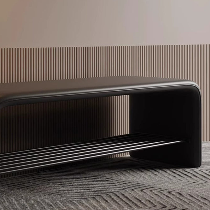 Modern Carbon Steel Bench