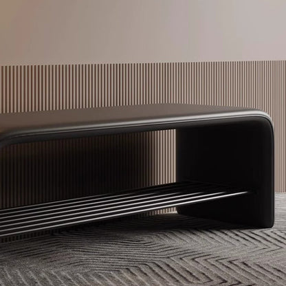Modern Carbon Steel Bench