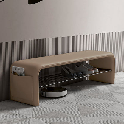 Modern Carbon Steel Bench