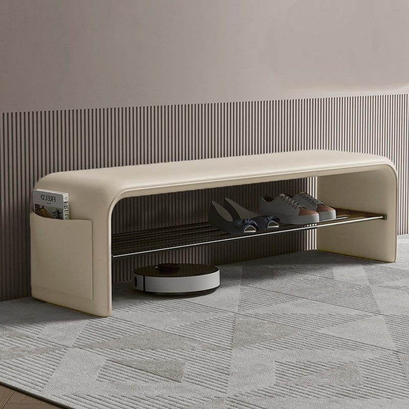 Modern Carbon Steel Bench