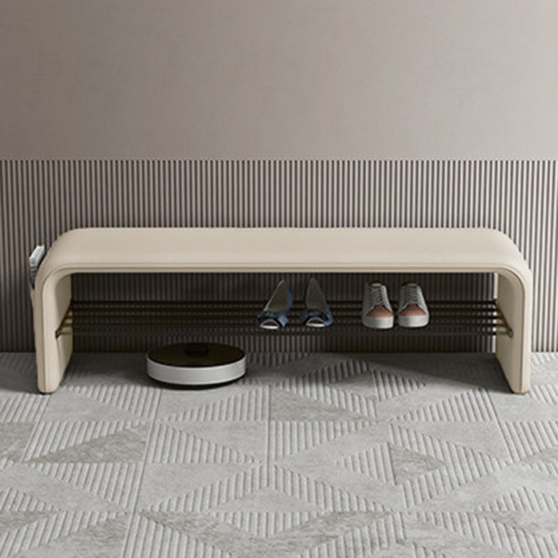 Modern Carbon Steel Bench