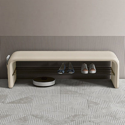 Modern Carbon Steel Bench