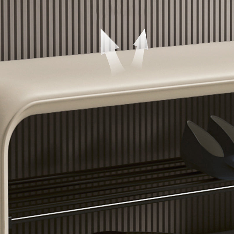 Modern Carbon Steel Bench