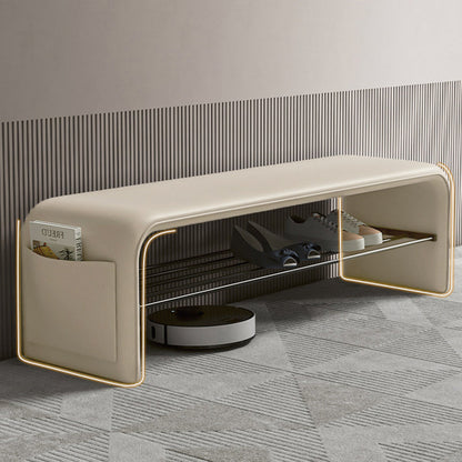 Modern Carbon Steel Bench