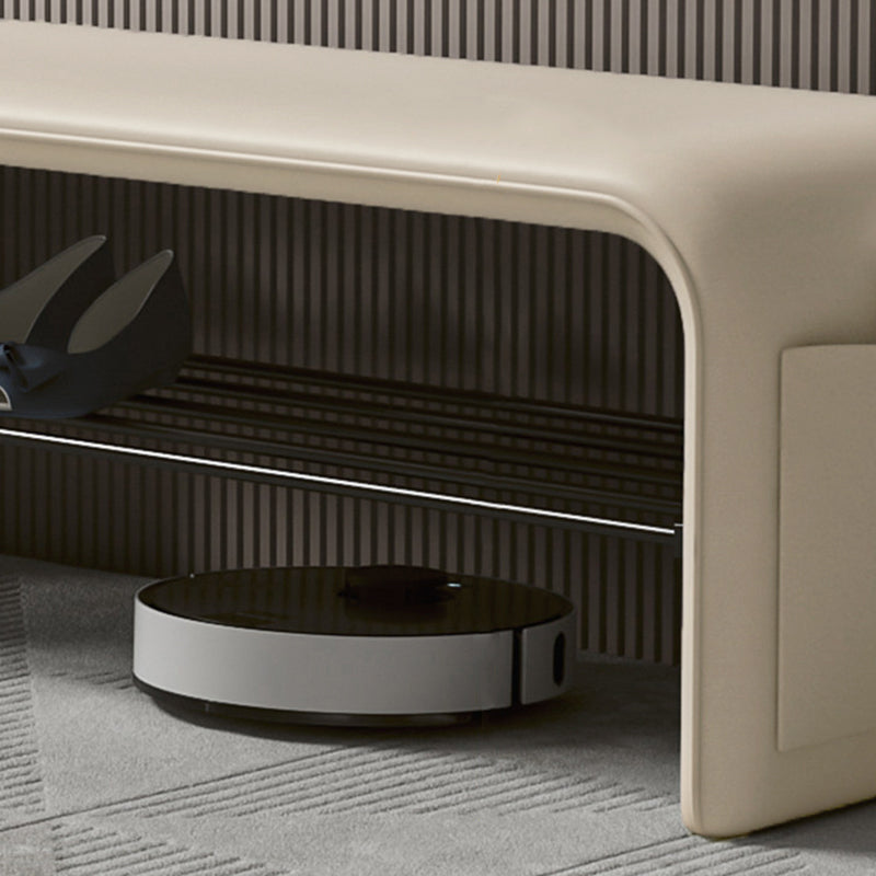 Modern Carbon Steel Bench