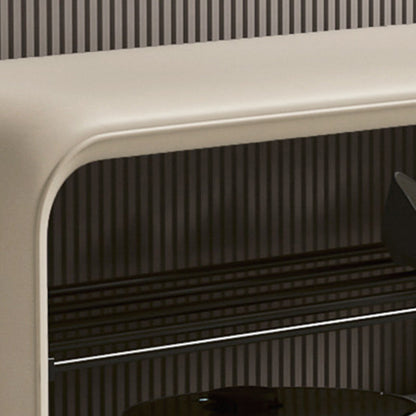 Modern Carbon Steel Bench