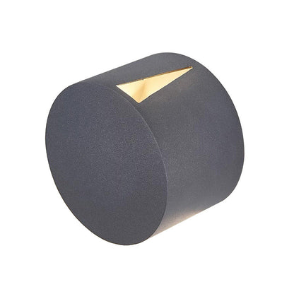 Aluminum Round Triangular Beam LED Wall Sconce Lamp