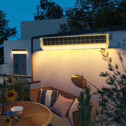 Simplicity Plastic Rectangular LED Wall Sconce Lamp