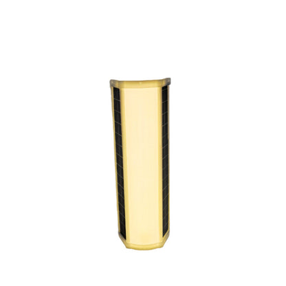 Simplicity Plastic Rectangular LED Wall Sconce Lamp