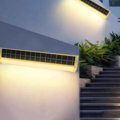 Simplicity Plastic Rectangular LED Wall Sconce Lamp