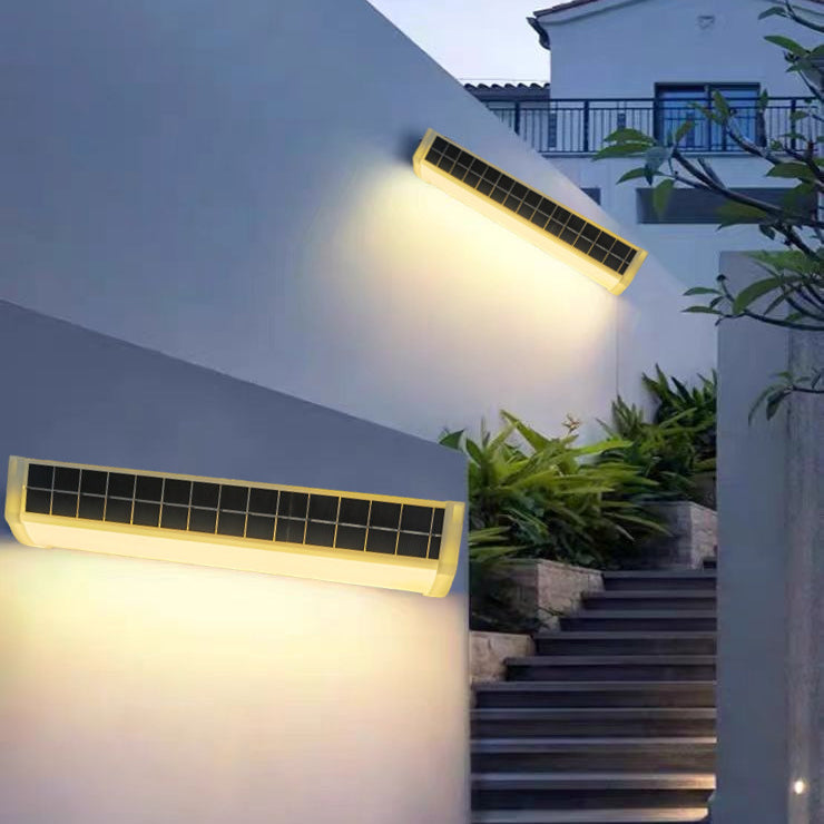 Simplicity Plastic Rectangular LED Wall Sconce Lamp