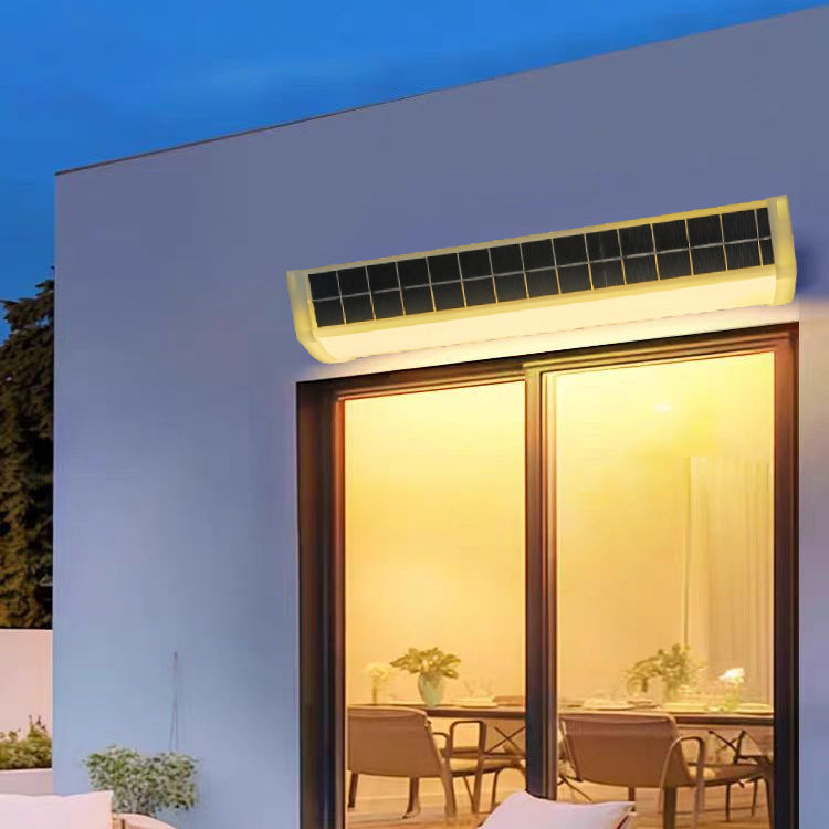 Simplicity Plastic Rectangular LED Wall Sconce Lamp