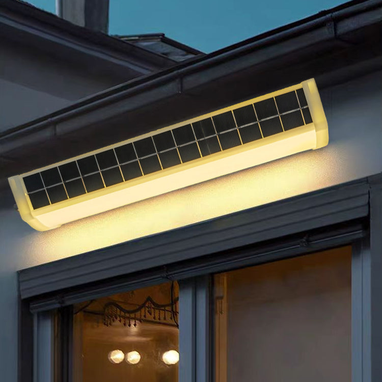 Simplicity Plastic Rectangular LED Wall Sconce Lamp
