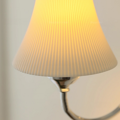 French Ceramic 1-Light Slim Waist-Shaped Wall Sconce Lamp