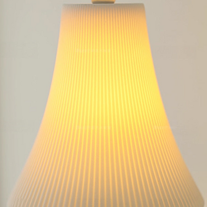 French Ceramic 1-Light Slim Waist-Shaped Wall Sconce Lamp