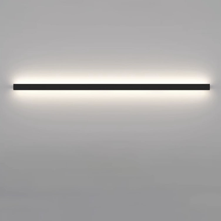 Minimalist Rectangular Aluminum PVC LED Wall Sconce Lamp