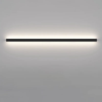 Minimalist Rectangular Aluminum PVC LED Wall Sconce Lamp
