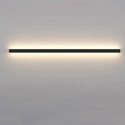 Minimalist Rectangular Aluminum PVC LED Wall Sconce Lamp