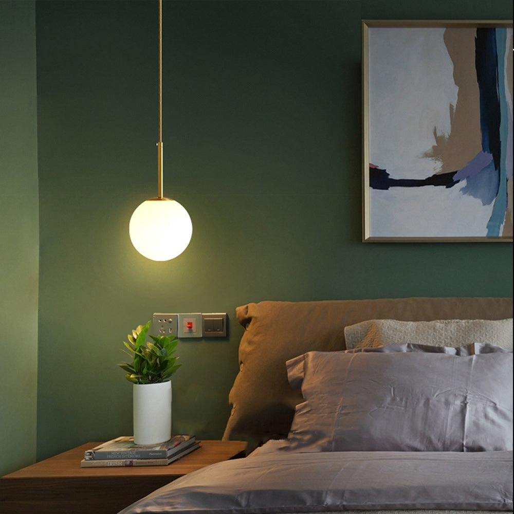 Modern Glass Ball Pendant Light