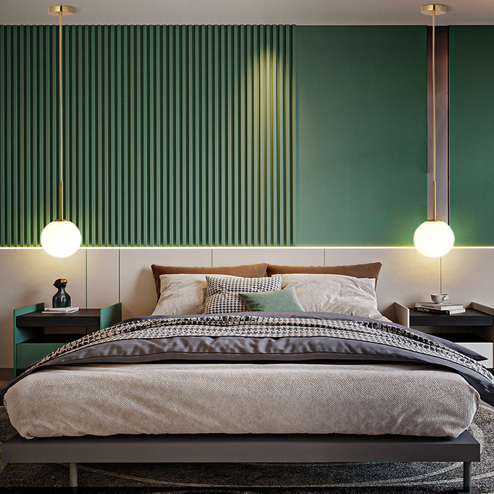 Modern Glass Ball Pendant Light