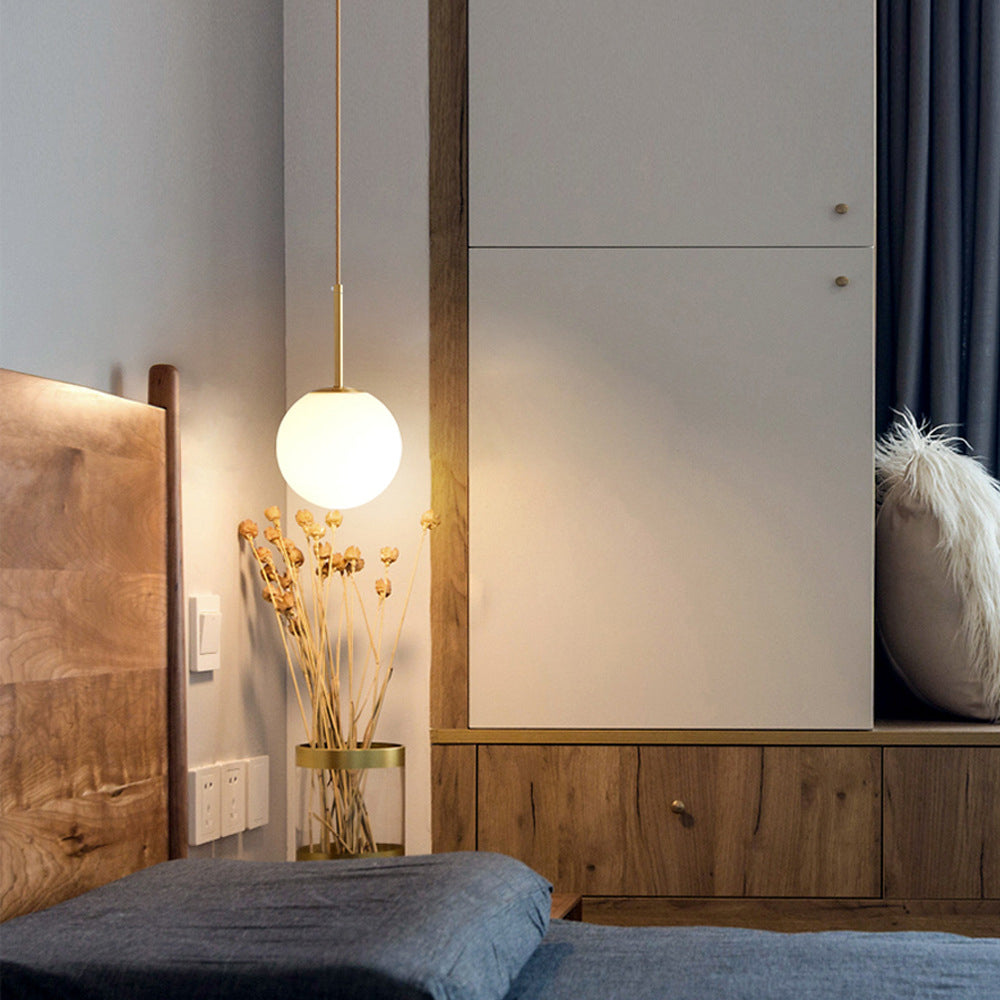 Modern Glass Ball Pendant Light