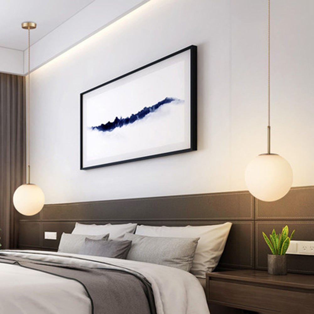 Modern Glass Ball Pendant Light