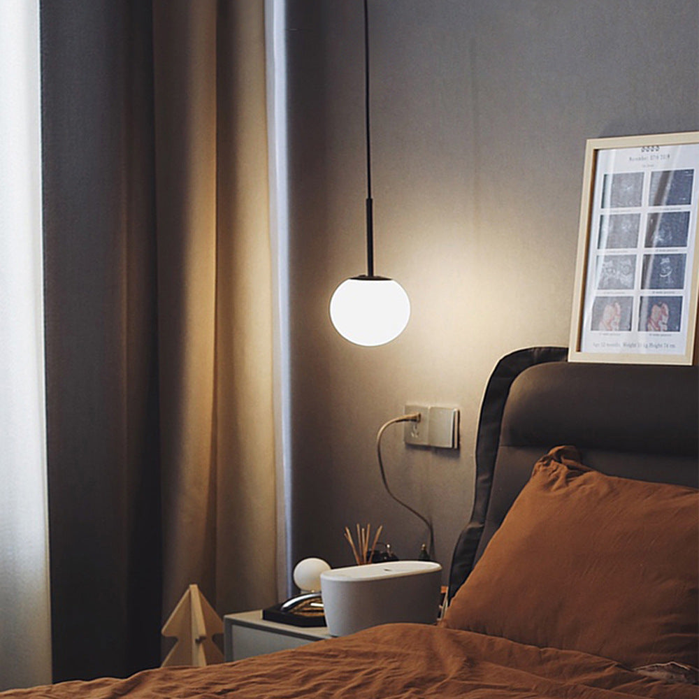 Modern Glass Ball Pendant Light