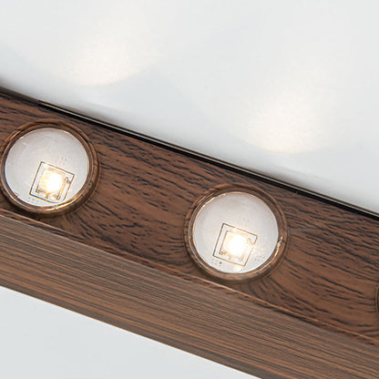 Minimalist Rectangle Aluminum Iron LED Wall Sconce Lamp