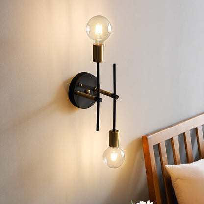 Contemporary Scandinavian Iron Ceiling Light