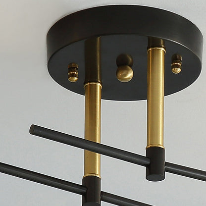 Contemporary Scandinavian Iron Ceiling Light