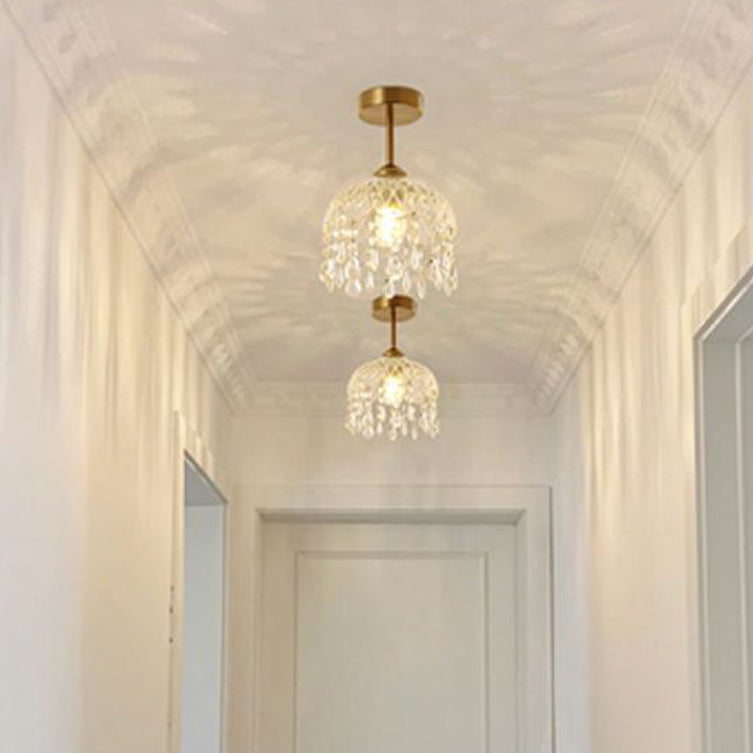Modern Iron Flower Ceiling Light