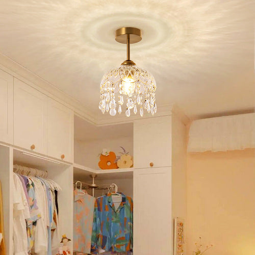 Modern Iron Flower Ceiling Light