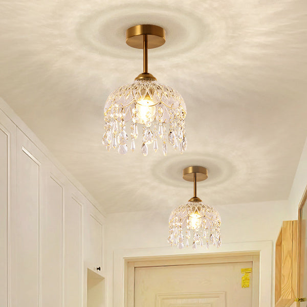Modern Iron Flower Ceiling Light