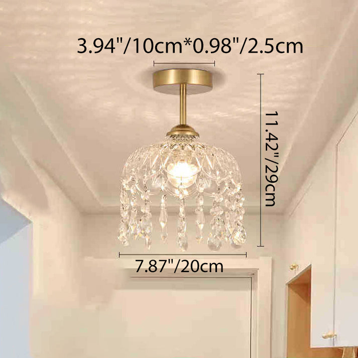 Modern Iron Flower Ceiling Light