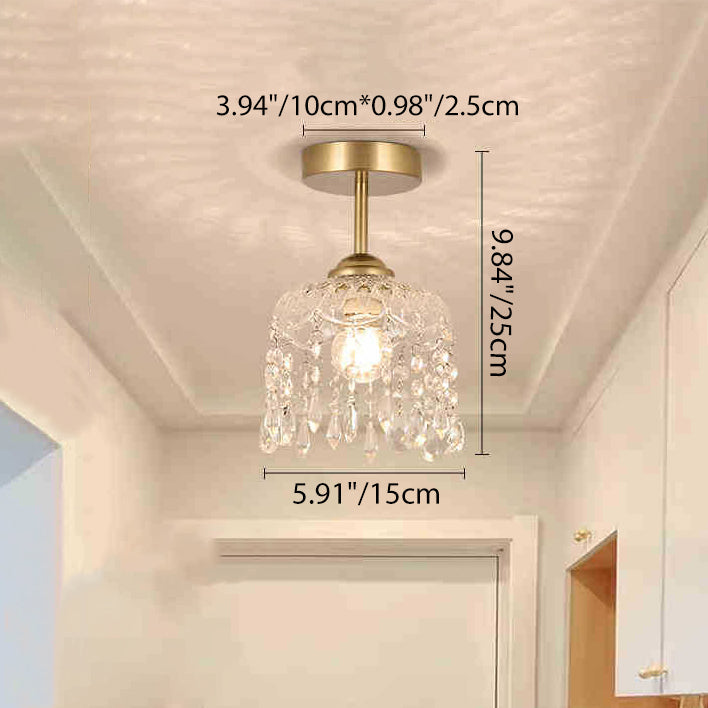 Modern Iron Flower Ceiling Light