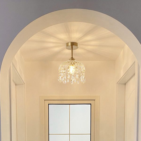 Modern Iron Flower Ceiling Light