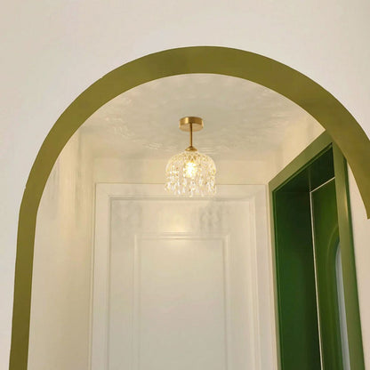 Modern Iron Flower Ceiling Light