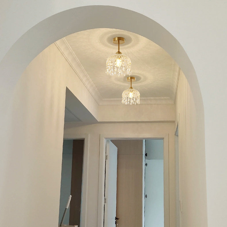 Modern Iron Flower Ceiling Light