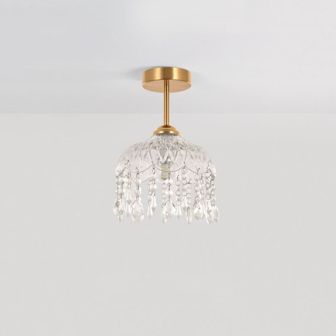 Modern Iron Flower Ceiling Light