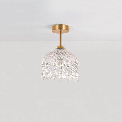 Modern Iron Flower Ceiling Light