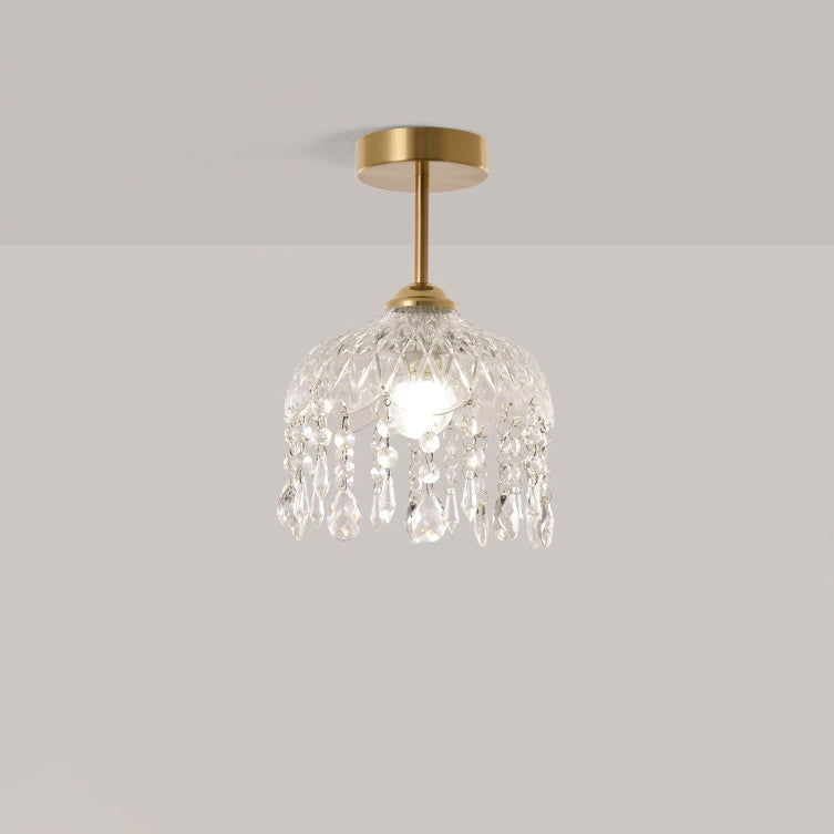 Modern Iron Flower Ceiling Light