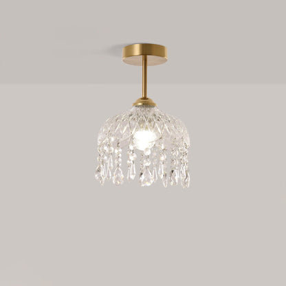 Modern Iron Flower Ceiling Light