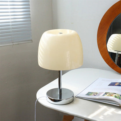 Modern Glass Mushroom Table Lamp