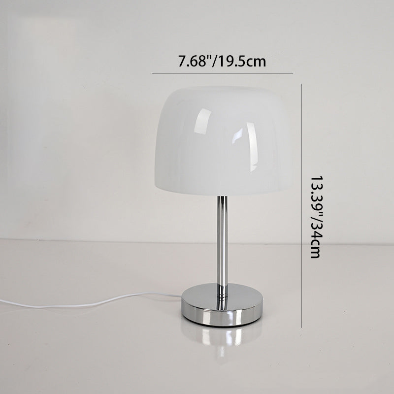 Modern Glass Mushroom Table Lamp
