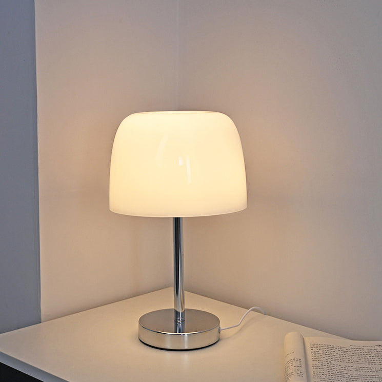Modern Glass Mushroom Table Lamp