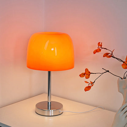 Modern Glass Mushroom Table Lamp