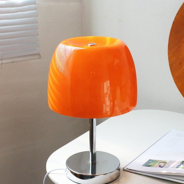 Modern Glass Mushroom Table Lamp