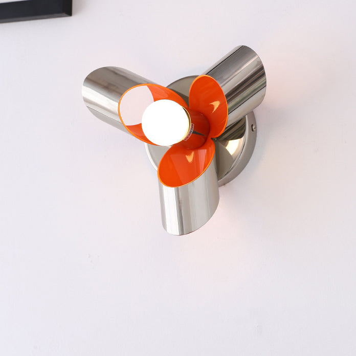 Creative Iron Diamond & Round 1-Light Wall Sconce Lamp
